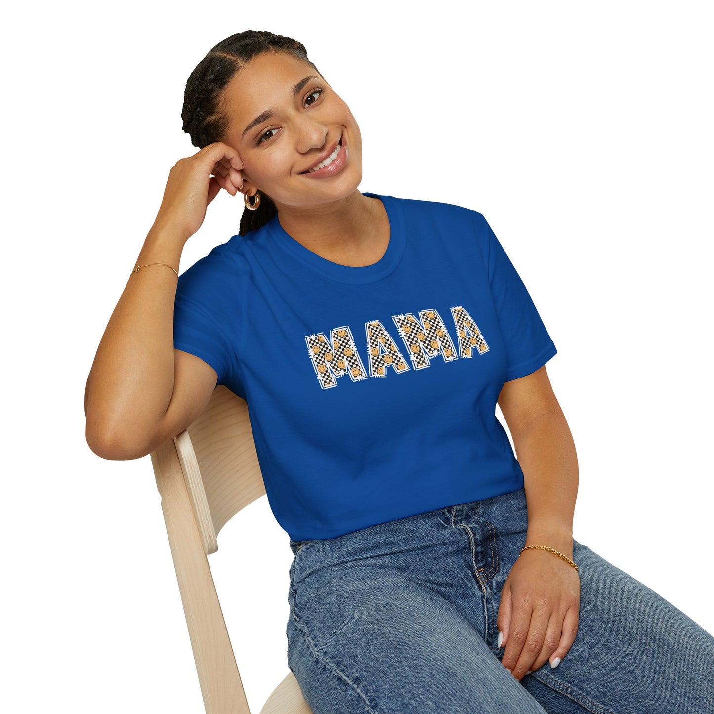 Mama Graphic Tee, Unisex Softstyle T-Shirt, Perfect Gift for Moms, Mother's Day Casual Wear, Everyday Style, Cute Mom Top