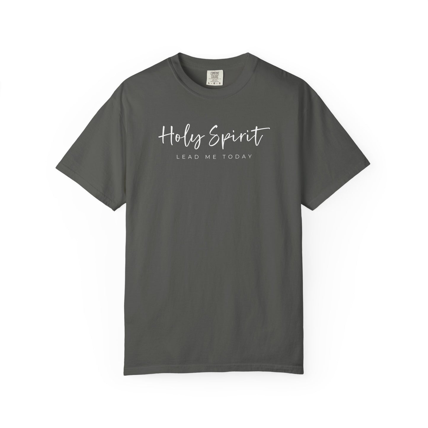 Comfort Colors Holy Spirit Unisex Garment-Dyed T-Shirt - Faith-Based Apparel for Everyday Wear, Spiritual Gift, Christian Tee, Inspirational Clothing