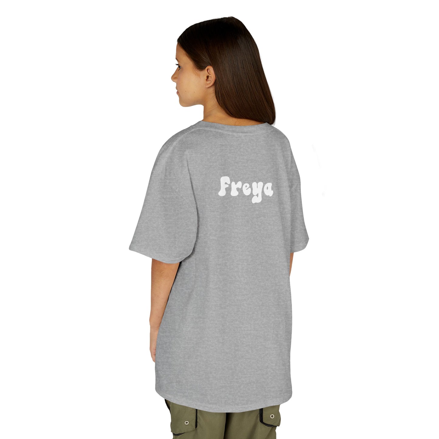 Custom Name Gildan Kids Heavy Cotton Tee with Pickering Design, Cute Children's T-Shirt, School Spirit Apparel, Gift for Young Fans, Sporty Kids Wear