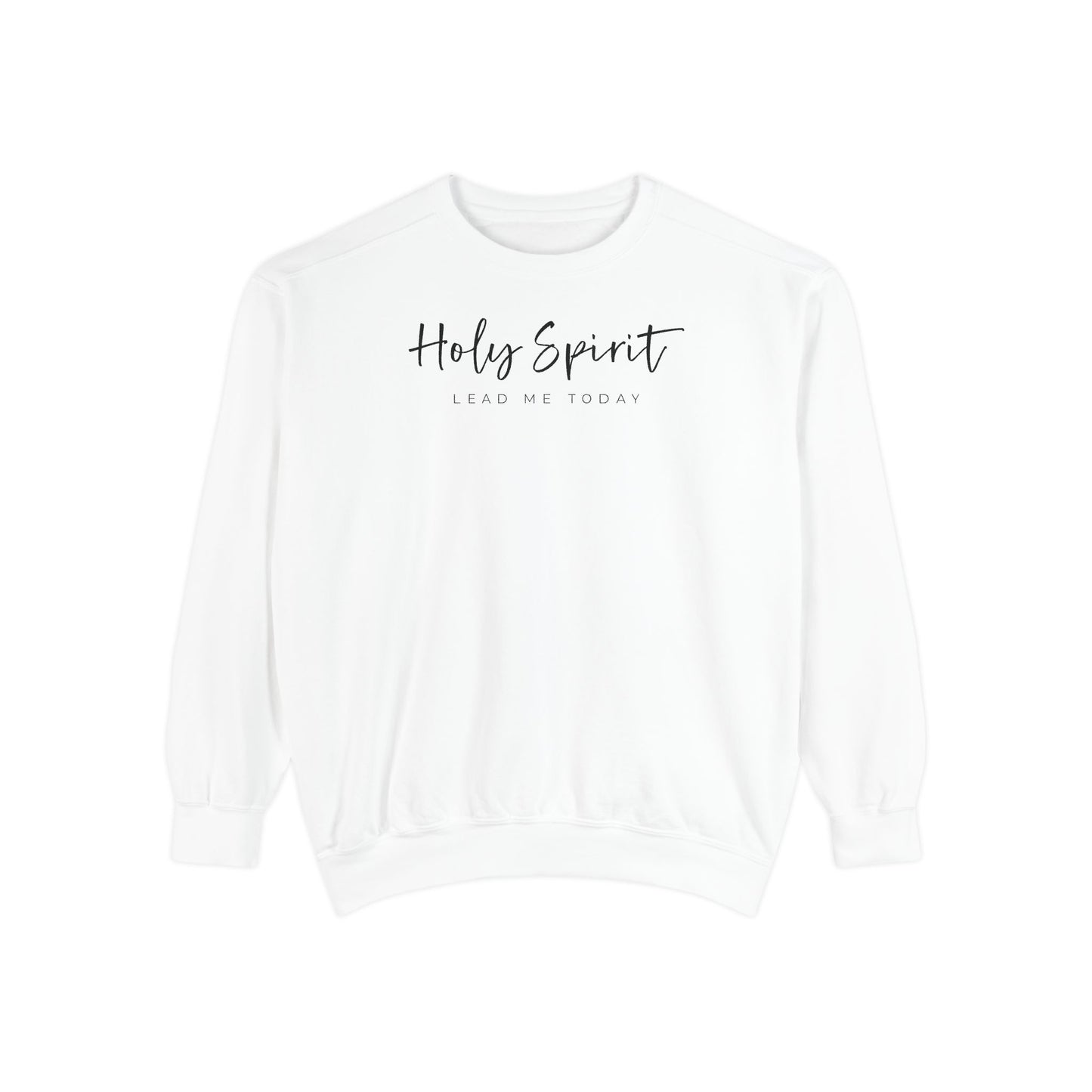 Comfort Colors Holy Spirit Sweatshirt, Spiritual Clothing, Faith-Based Apparel, Cozy Gift for Believers, Comfortable Everyday Wear