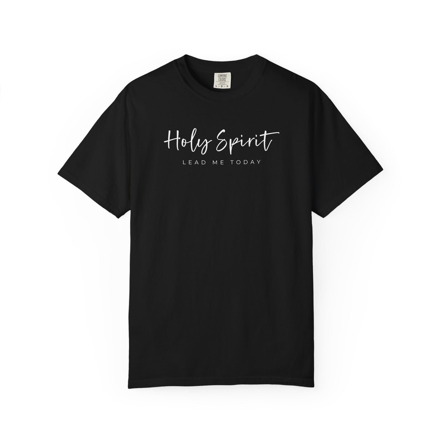 Comfort Colors Holy Spirit Unisex Garment-Dyed T-Shirt - Faith-Based Apparel for Everyday Wear, Spiritual Gift, Christian Tee, Inspirational Clothing