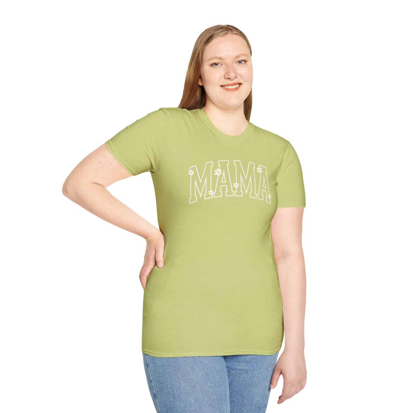 Gordy Fundraiser - Gildan Mama Unisex Softstyle T-Shirt, Gift for Moms, Mother's Day Tee, Family Matching Shirt, Casual Everyday Wear, Cute Mama Top