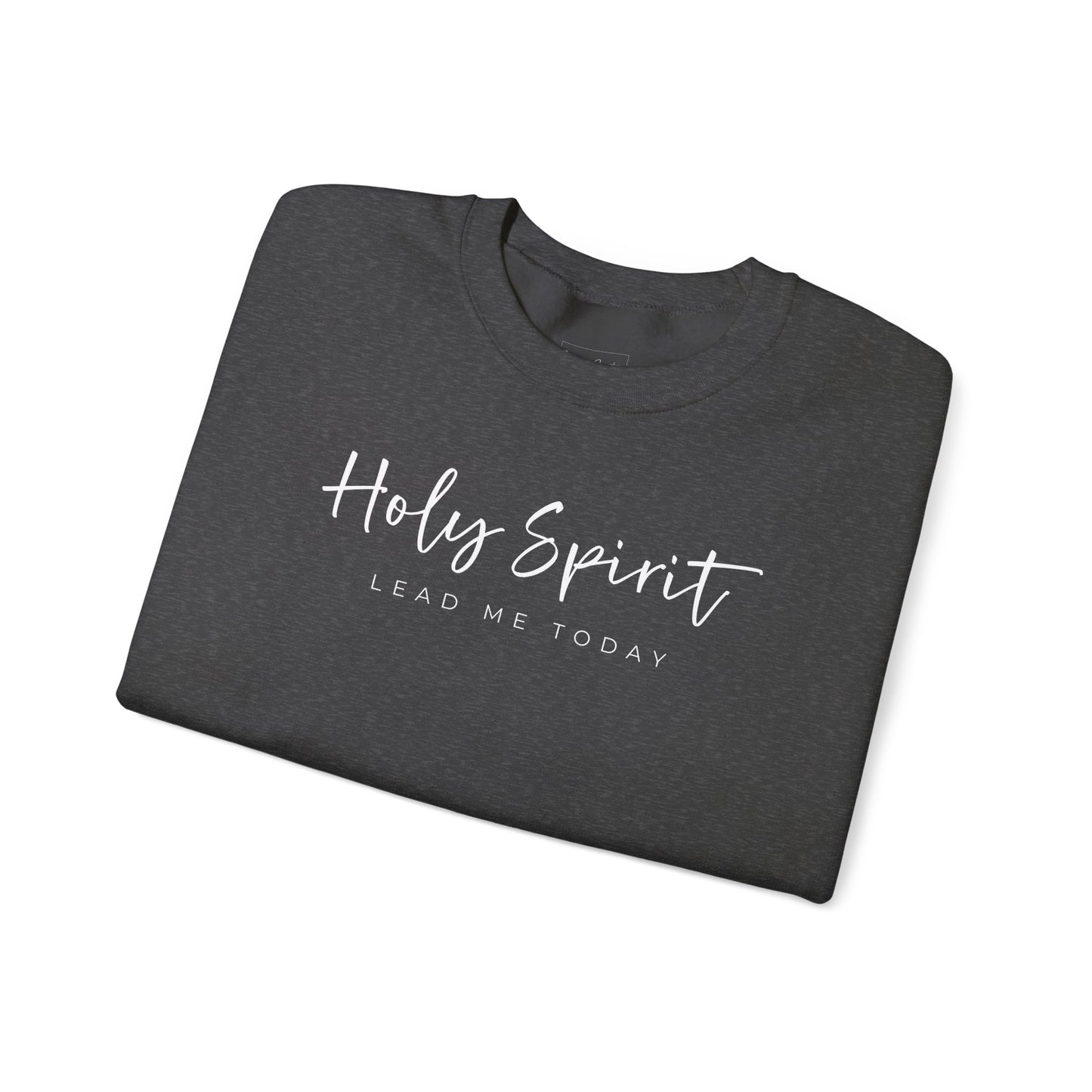 Gildan Comfortable Unisex Crewneck Sweatshirt - "Holy Spirit Lead Me Today" - Faithful Gift, Cozy Wear, Inspirational Apparel, Spiritual [...]