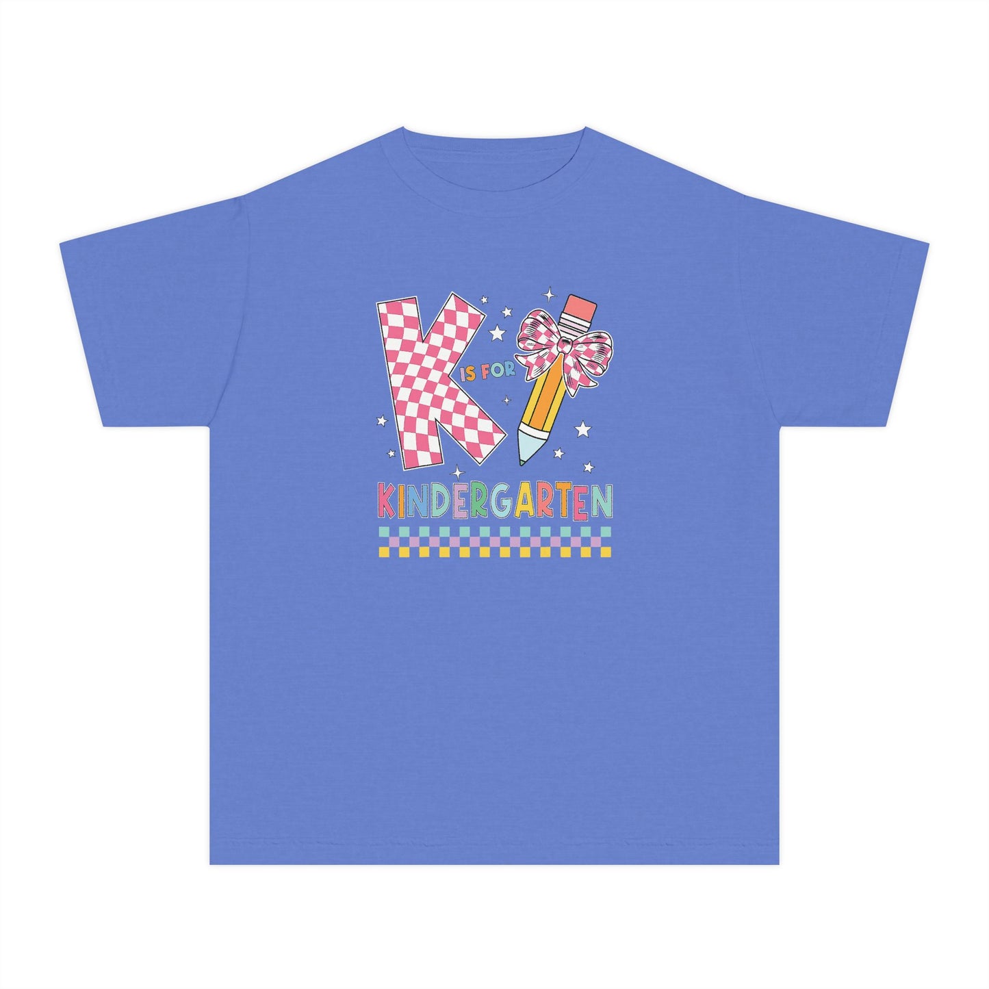 Kindergarten Adventure Youth Tee, Kids School Shirt, Cute Graphic T-Shirt, Back to School Gift, Classroom Outfit, Fun Learning Apparel