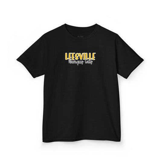 Gildan Kids Heavy Cotton Tee Leesville Wampus Cats Style 2