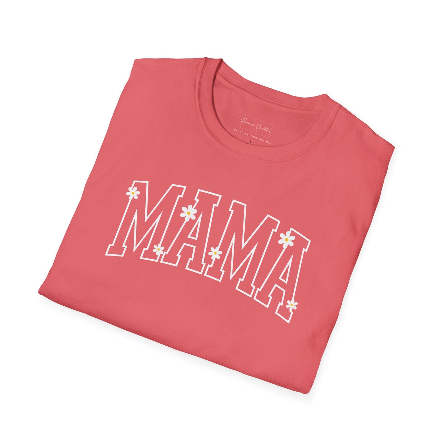Gordy Fundraiser - Gildan Mama Unisex Softstyle T-Shirt, Gift for Moms, Mother's Day Tee, Family Matching Shirt, Casual Everyday Wear, Cute Mama Top