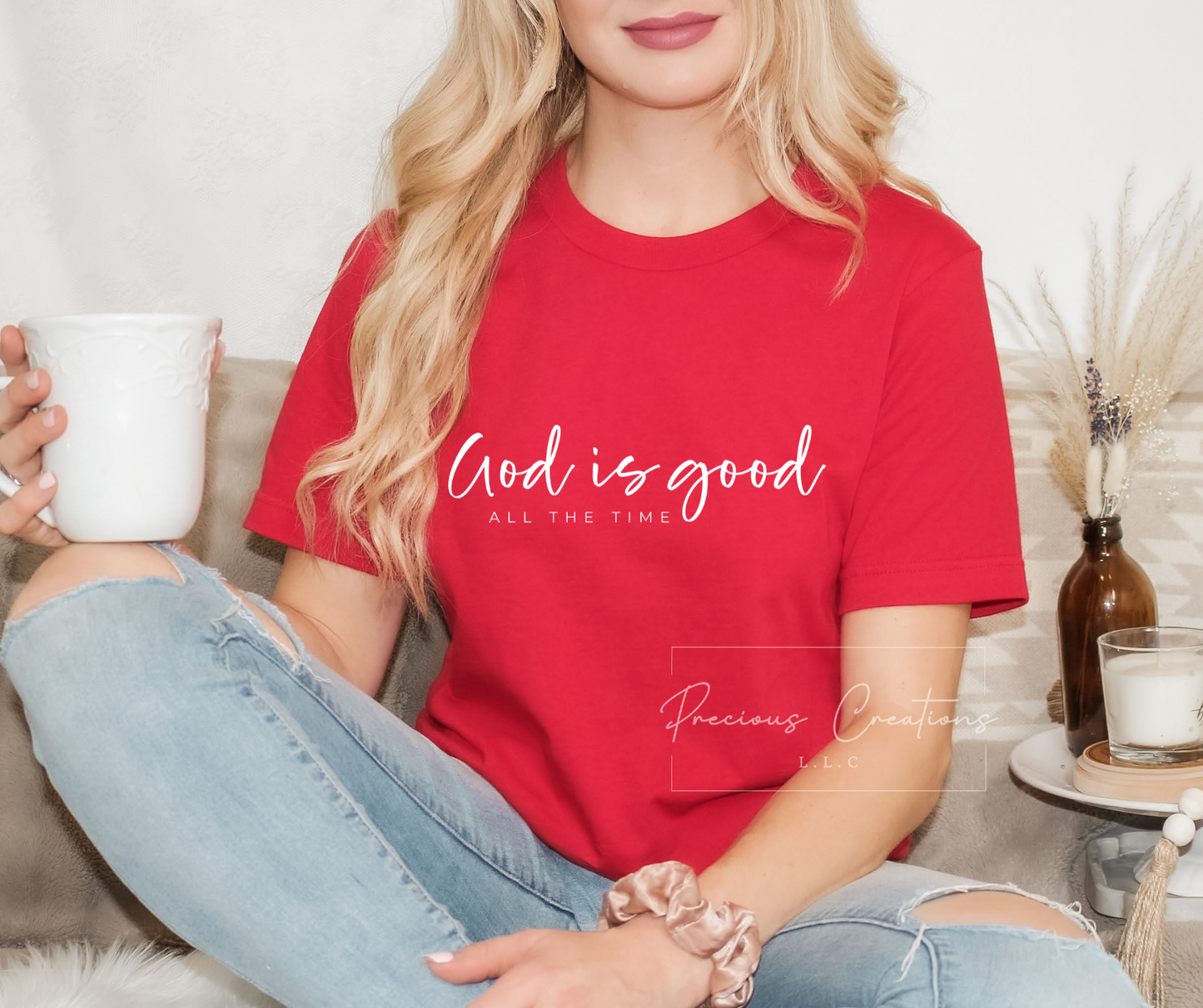 God Is Good All the Time Bella and Canvas Tee
