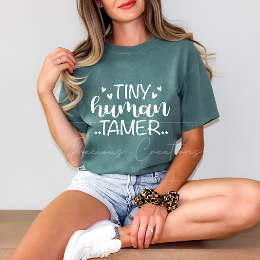 Tiny Human Tamer Comfort Colors Tee