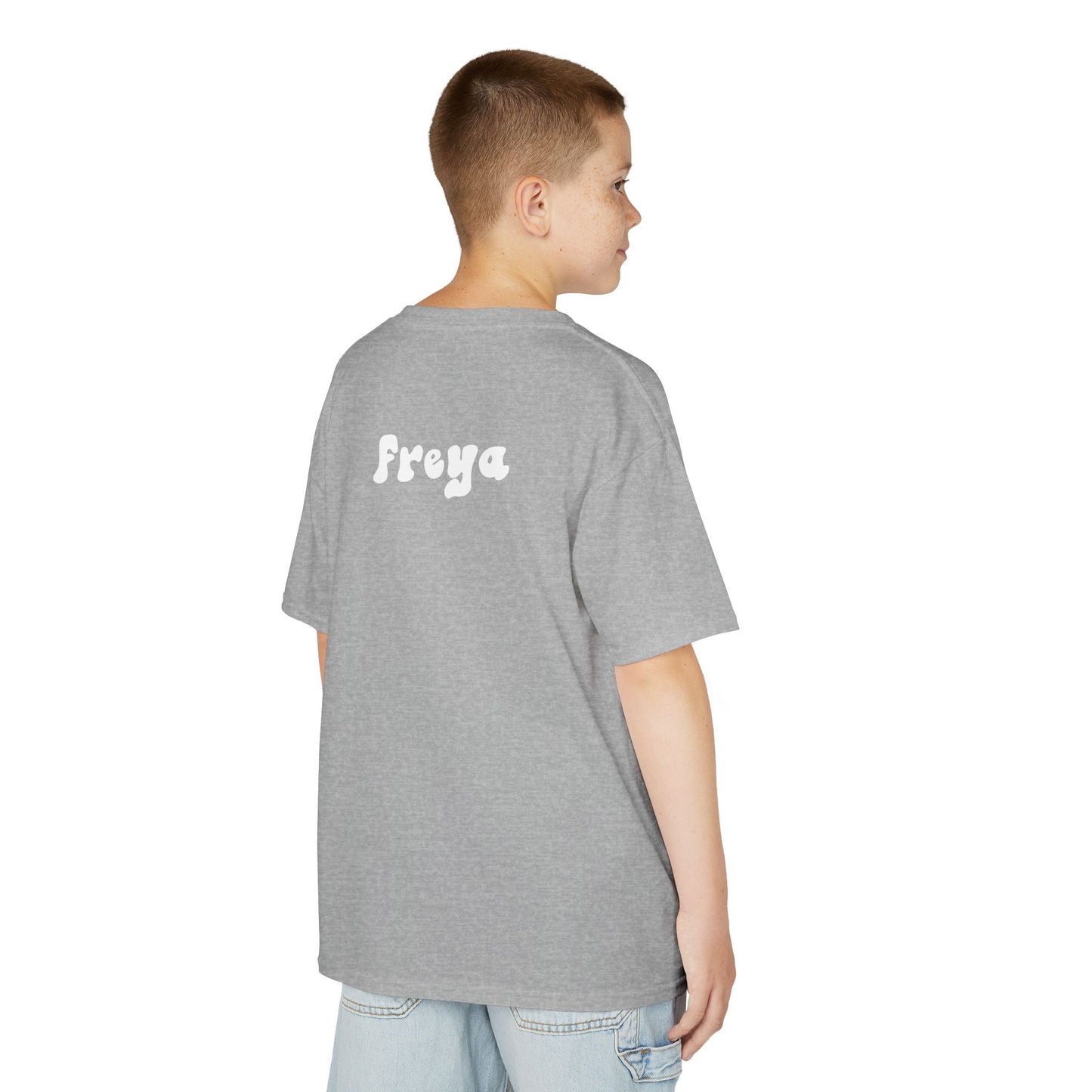 Custom Name Gildan Kids Heavy Cotton Tee with Pickering Design, Cute Children's T-Shirt, School Spirit Apparel, Gift for Young Fans, Sporty Kids Wear