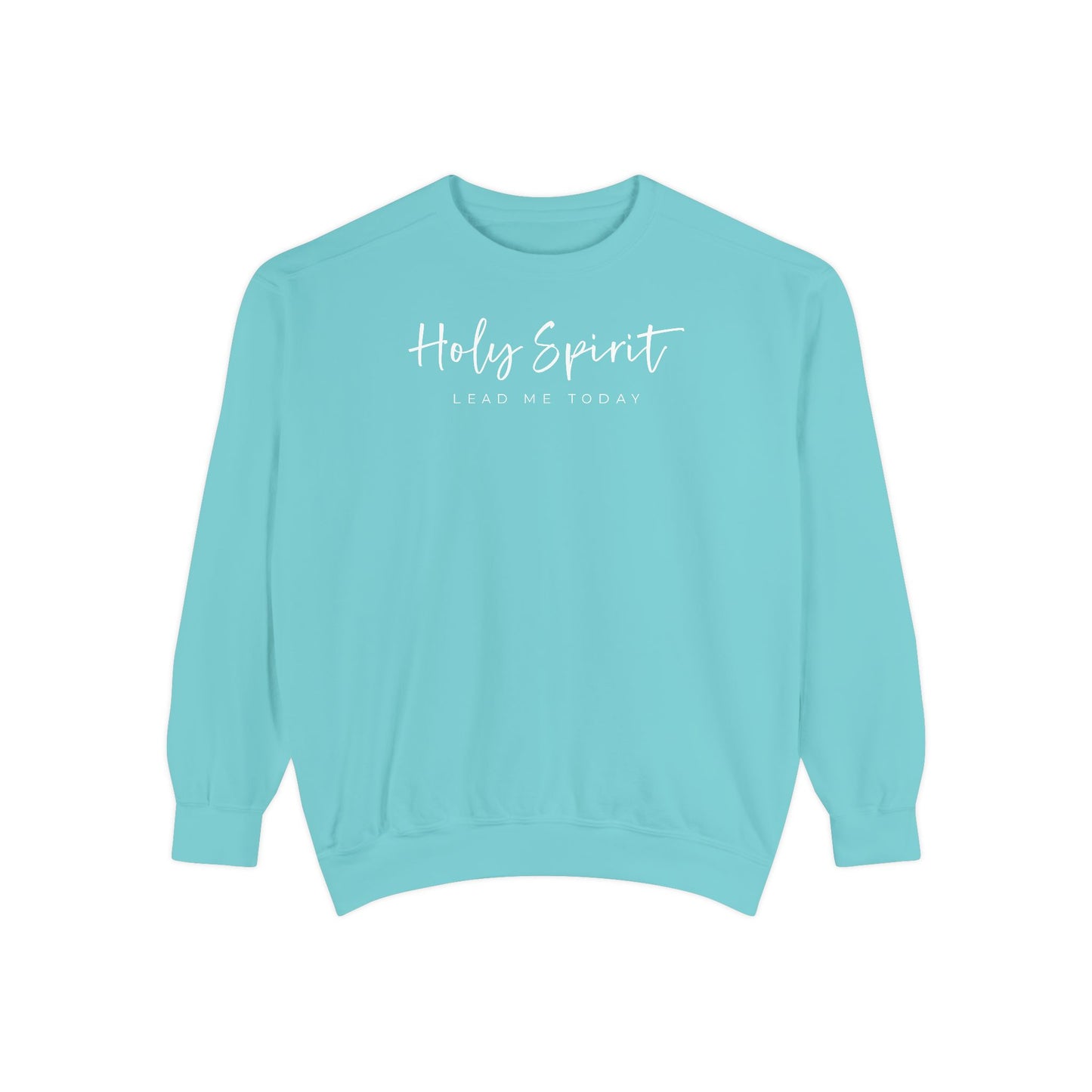 Comfort Colors Holy Spirit Sweatshirt, Spiritual Clothing, Faith-Based Apparel, Cozy Gift for Believers, Comfortable Everyday Wear