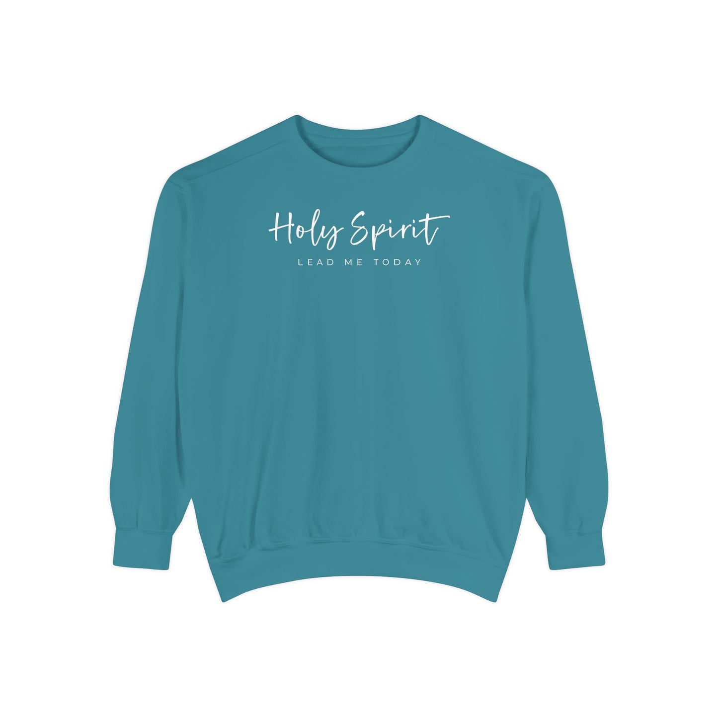 Comfort Colors Holy Spirit Sweatshirt, Spiritual Clothing, Faith-Based Apparel, Cozy Gift for Believers, Comfortable Everyday Wear