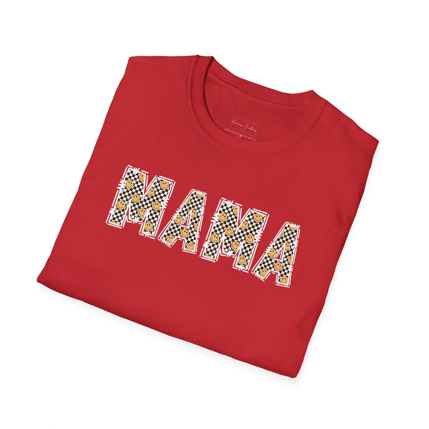 Mama Graphic Tee, Unisex Softstyle T-Shirt, Perfect Gift for Moms, Mother's Day Casual Wear, Everyday Style, Cute Mom Top