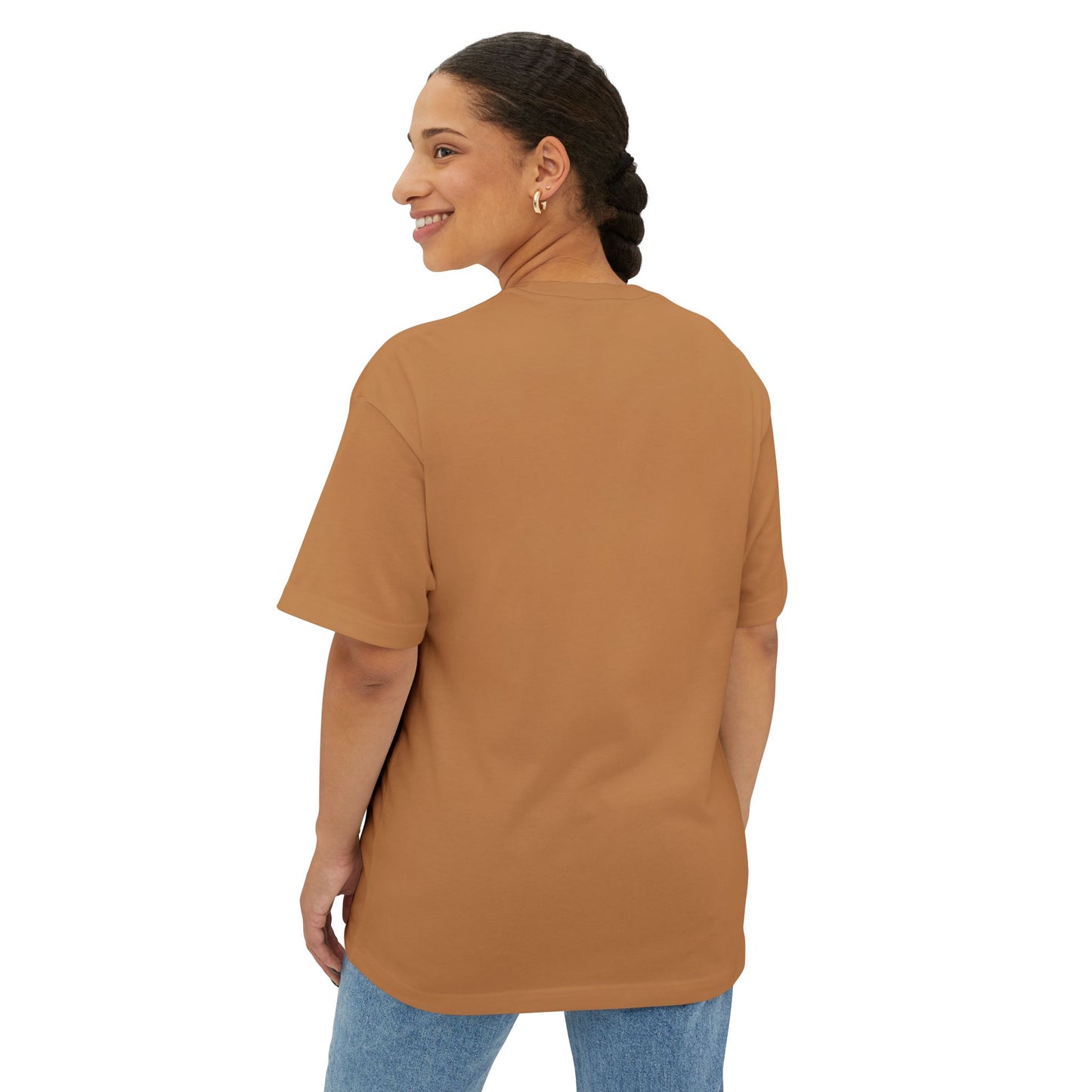 Bella + Canvas Teaching is a Work of Heart Unisex Oversized Boxy Tee