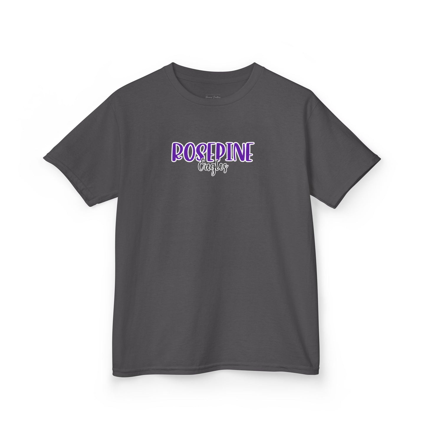 Gildan Kids Heavy Cotton Tee with Rosepine Eagles Style 2 Design, Cute Children's T-Shirt, School Spirit Apparel, Gift for Young Fans, Sporty Kids Wear