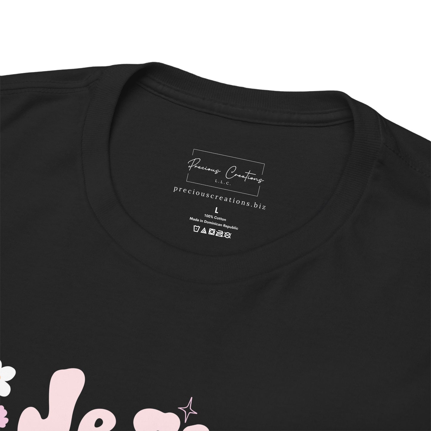 Gildan Jesus Loves Me Heavy Cotton Tee - Unisex Christian T-Shirt, Faith-Based Apparel, Gift for Church, Inspirational Top, Bible Verse Shirt