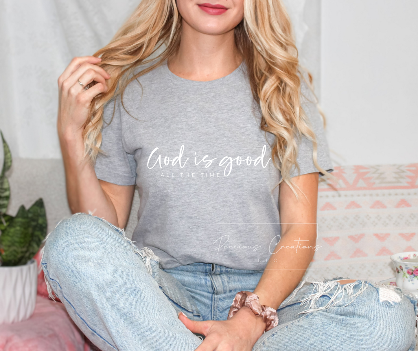 God Is Good All the Time Bella and Canvas Tee