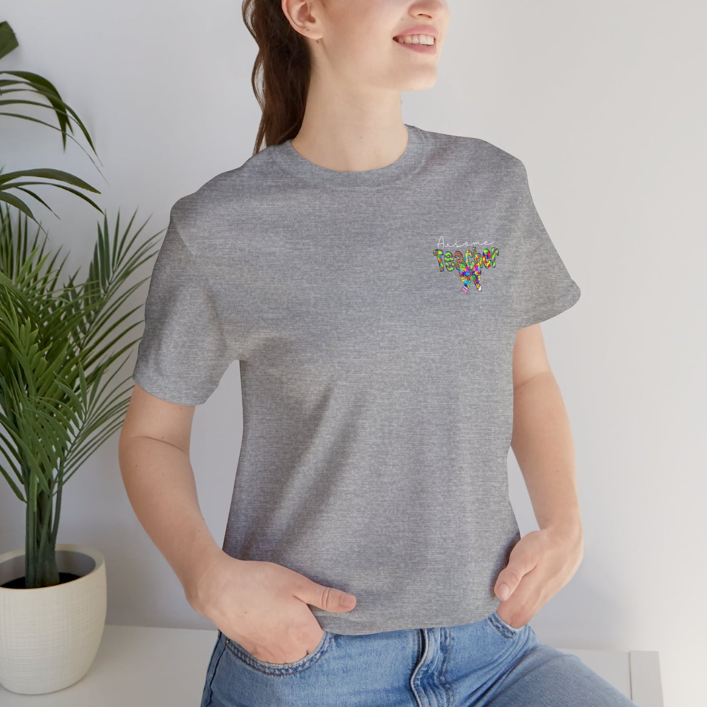 Bella + Canvas Colorful Fun Unisex Tee, Summer Vibes Shirt, Casual Everyday Wear, Gift for Friends, Perfect for Parties