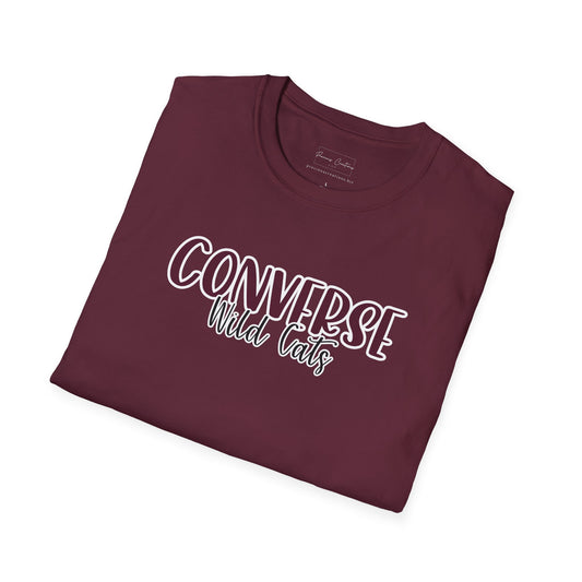 Gildan Converse Wildcats Style 2 Unisex Softstyle T-Shirt, Cute Graphic Tee, Team Spirit Shirt, Casual Wear, Gift for Fans