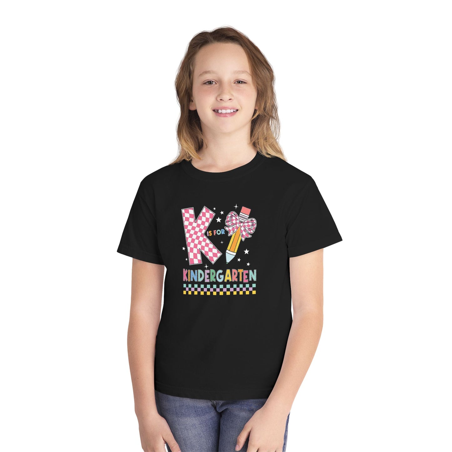Kindergarten Adventure Youth Tee, Kids School Shirt, Cute Graphic T-Shirt, Back to School Gift, Classroom Outfit, Fun Learning Apparel