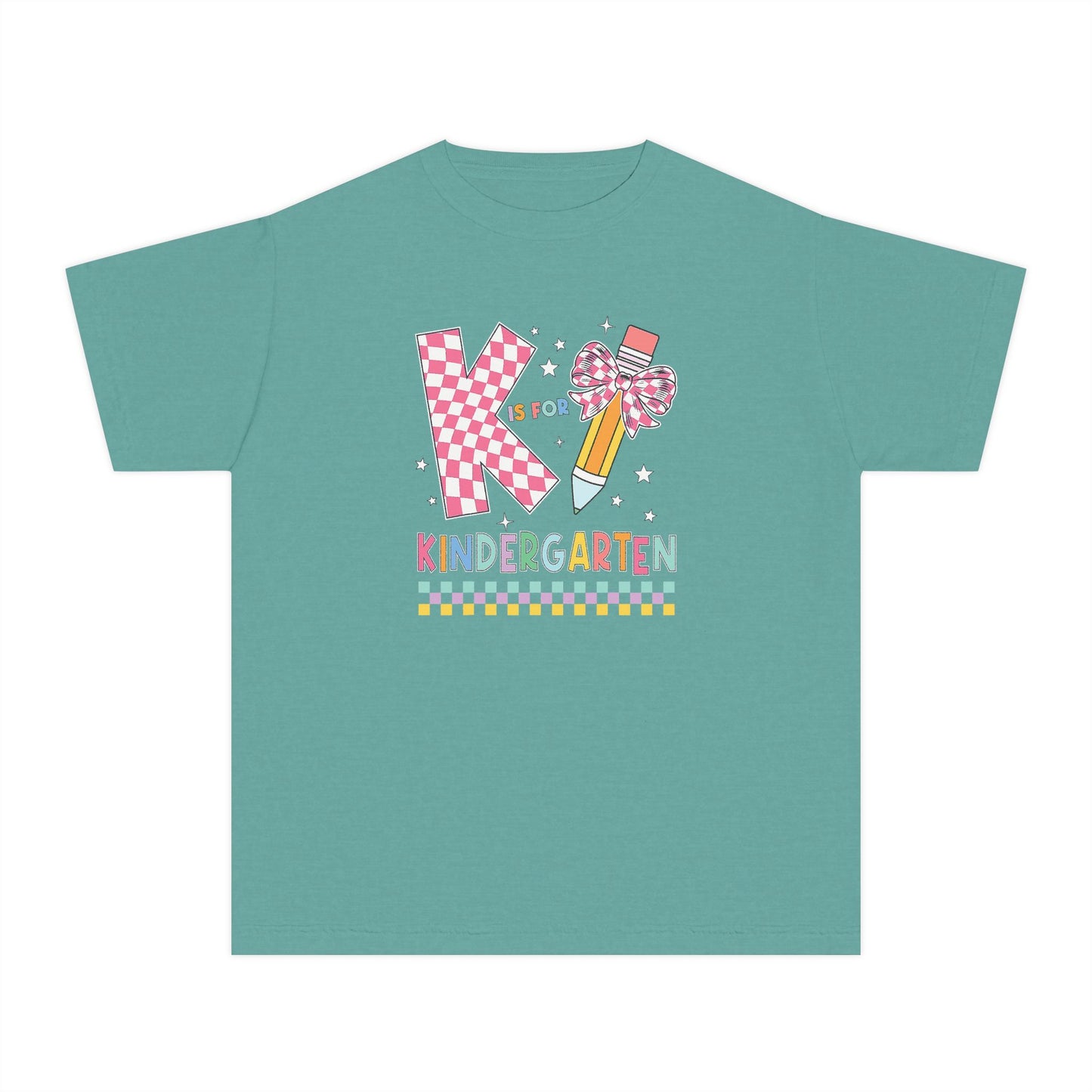 Kindergarten Adventure Youth Tee, Kids School Shirt, Cute Graphic T-Shirt, Back to School Gift, Classroom Outfit, Fun Learning Apparel
