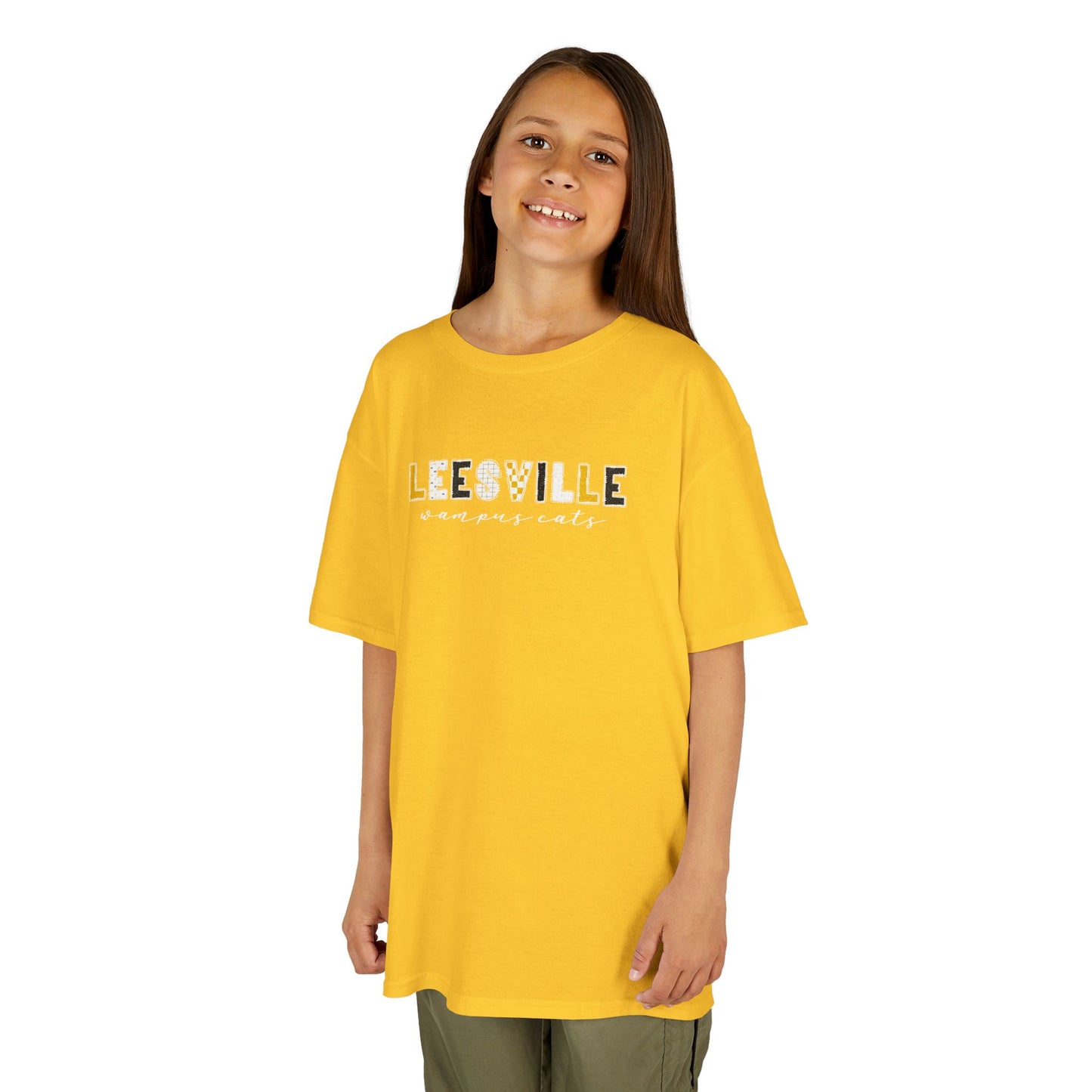 Gildan Kids Heavy Cotton Tee Leesville Wampus Cats