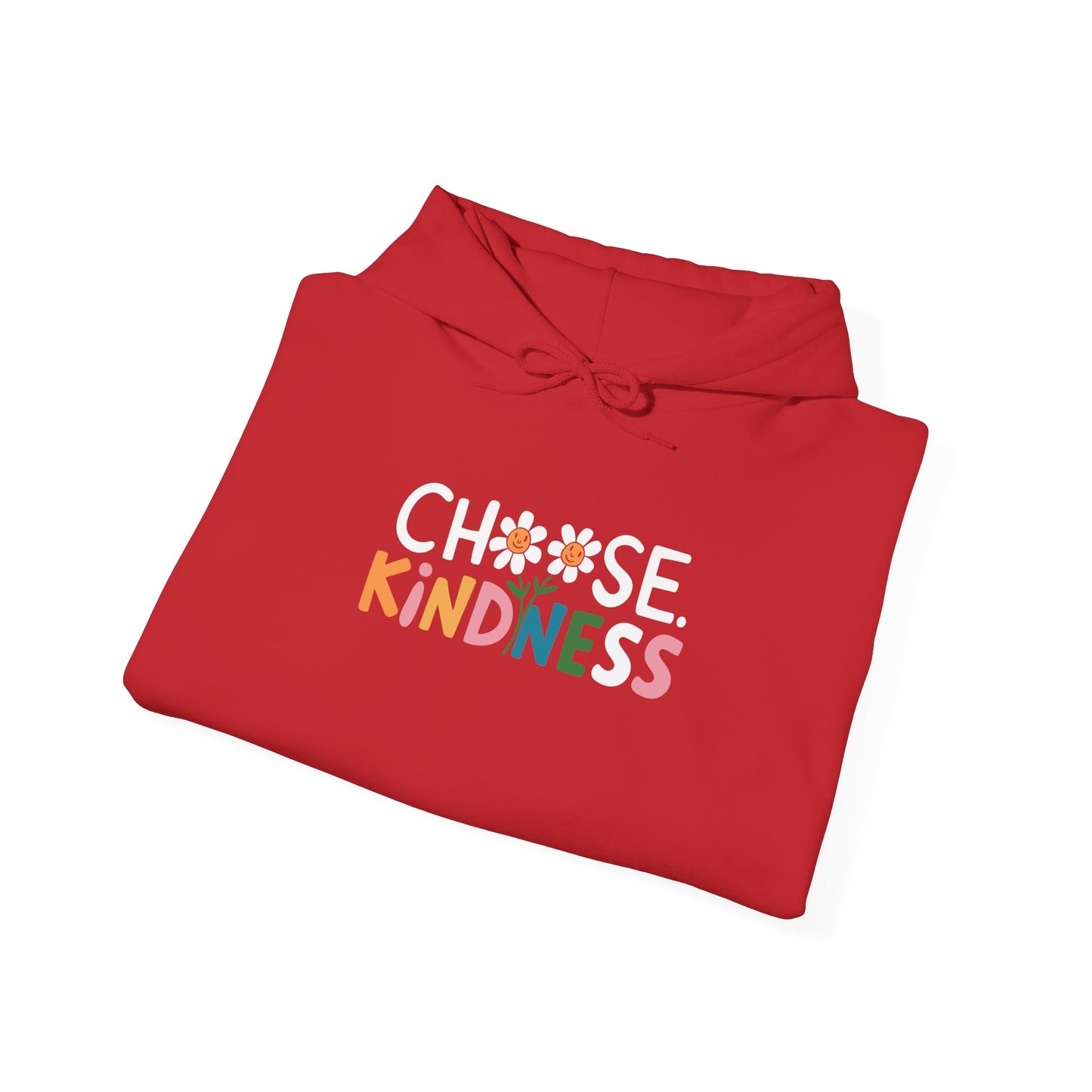 Gildan Choose Kindness Hoodie, Comfortable Sweatshirt, Gift for Friends, Inspirational Apparel, Cozy Layering