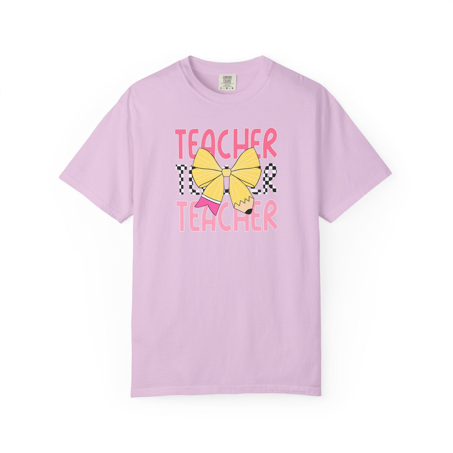 Comfort Colors Teacher  T-Shirt, Gift for Educators, Unisex Garment-Dyed Tee, Back to School Shirt, Fun Teacher Apparel