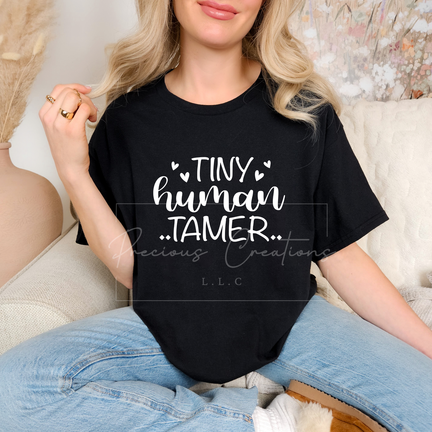 Tiny Human Tamer Comfort Colors Tee