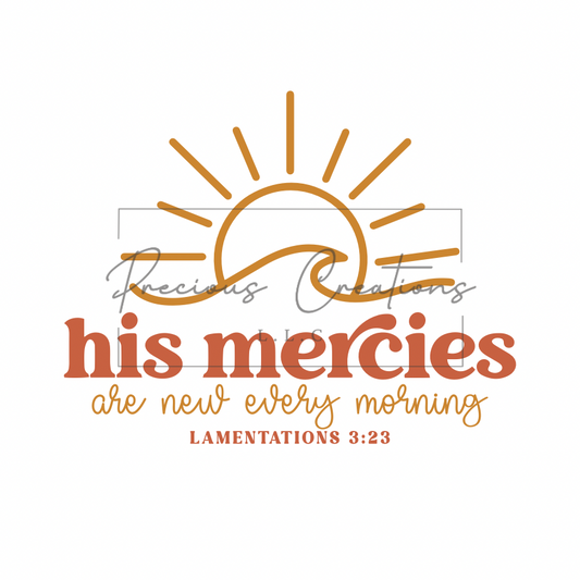 His Mercies DTF