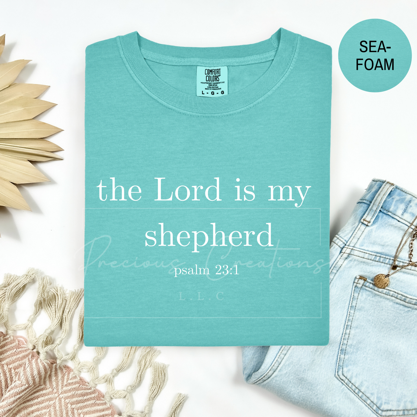 Psalm 23:1 Comfort Colors Tee